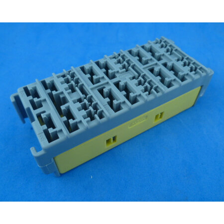 Relaisvoet voor 6 micro relais