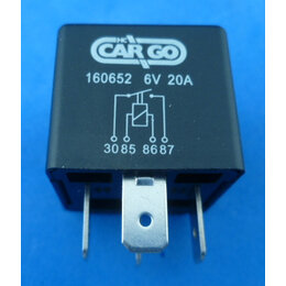160652  relais 6V/20A