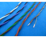 Twisted pair draad 2 x 0,5 mm2