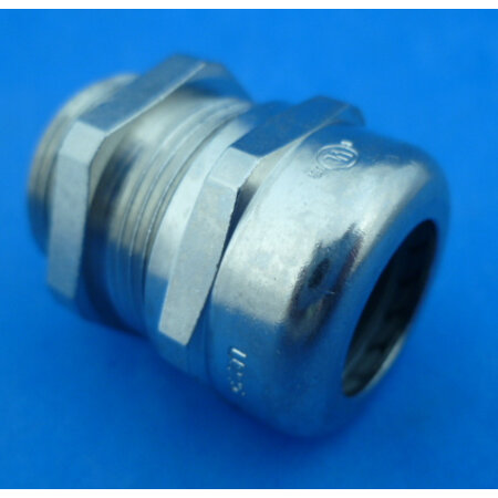 Wartel M25 messing vernikkeld