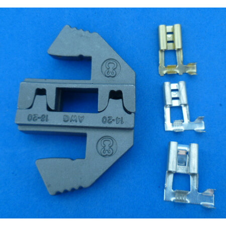 Matrijs voor ongeisoleerde flag terminals JAW-C3
