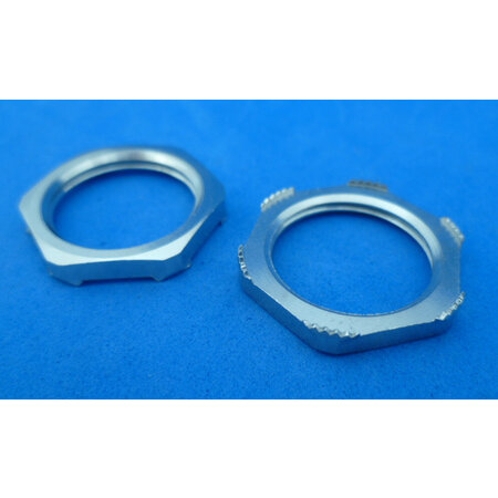 messing wartelmoer M20 met tandjes