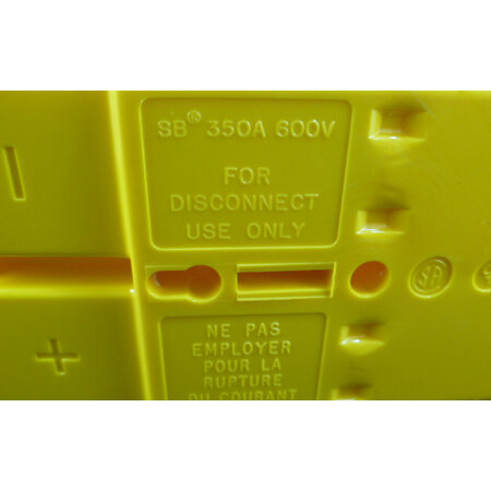 SB350-Y Anderson stekker 350A - 600V voor 70 mm2