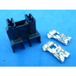 30-148B H7 zwart 2-polig