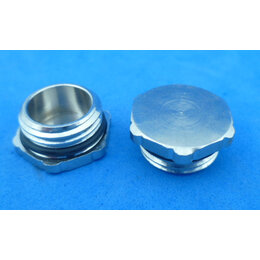 Blindwartel M16 messing