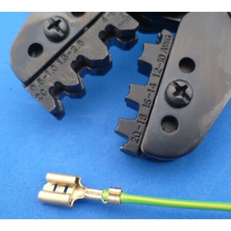 0-703-50 krimptang ongeisoleerd 0.5-6 mm2