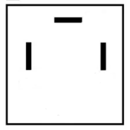 RELH007/3 relaisvoet 3 polig