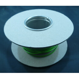 Draad 0,87 mm2 lichtgroen, vertinde aders