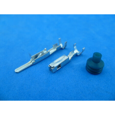 SEAL2B-WV komplete waterdichte stekker 2.8 mm 2 polig