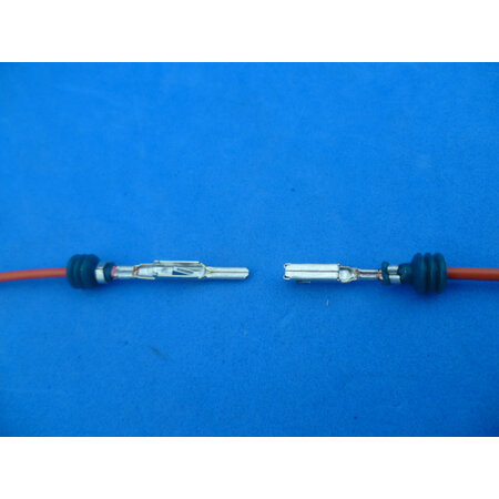 SEAL2B-WV komplete waterdichte stekker 2.8 mm 2 polig