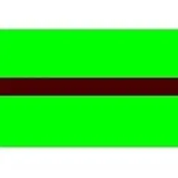 Draad 0.5 mm2 lichtgroen/bruin