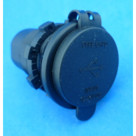 USB.QC5.0  dual USB C laadaansluiting