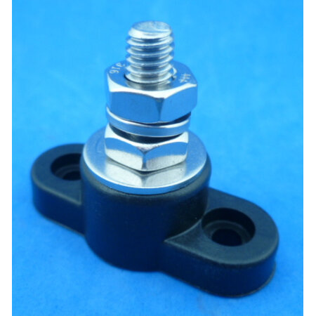 77031N14 1 point terminal bus 8mm zwart