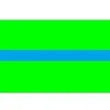 Draad 0.5 mm2 lichtgroen/blauw