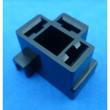 30-145B H4 zwart lege stekkerhuizen 10 st.