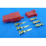 HON3-R stekker 3 polig rood