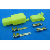 HON2-Y stekker 2 polig geel