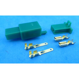 HON2-G stekker 2 polig groen