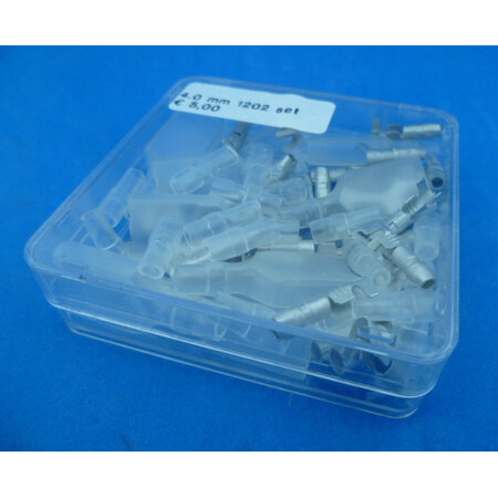 Bullet set 4 mm 1 naar 2