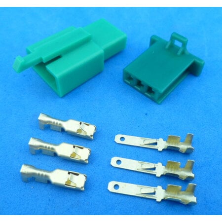 HON3-G stekker 3 polig groen