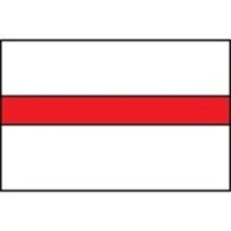 Draad 0.75 mm2 wit/rood