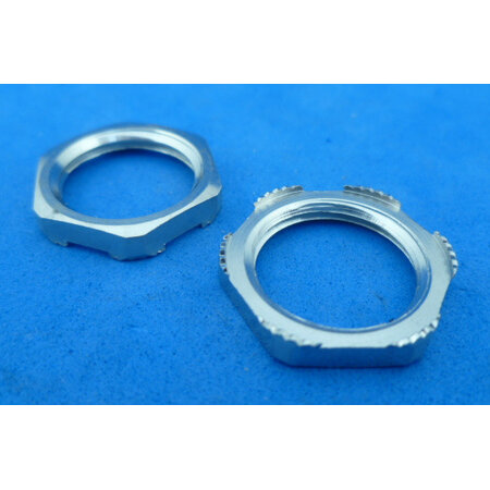 messing wartelmoer M16 met tandjes