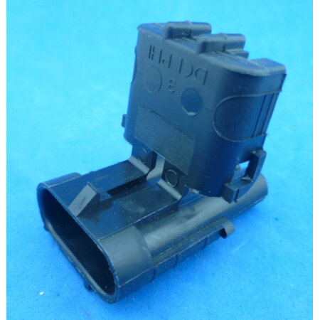 Delphi Weatherpack stekkerhuizen 3 polig male