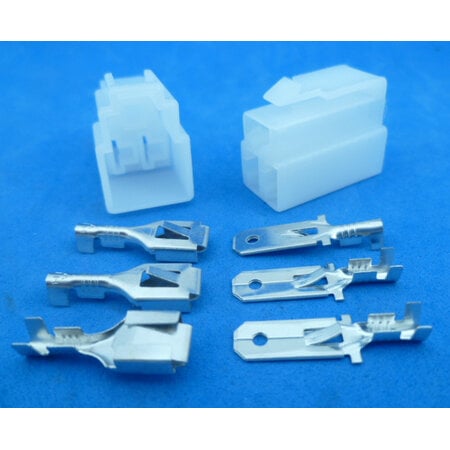 EVQW-3-1.0  stekkerset 3 polig 1,0 mm2