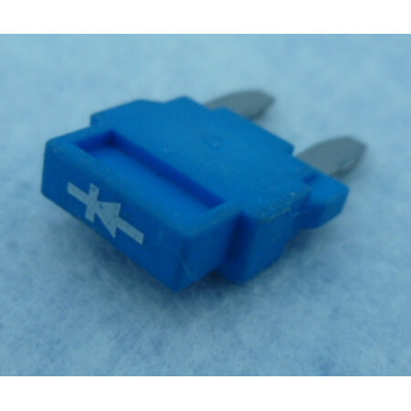 diode in MINI steekzekeringbehuizing