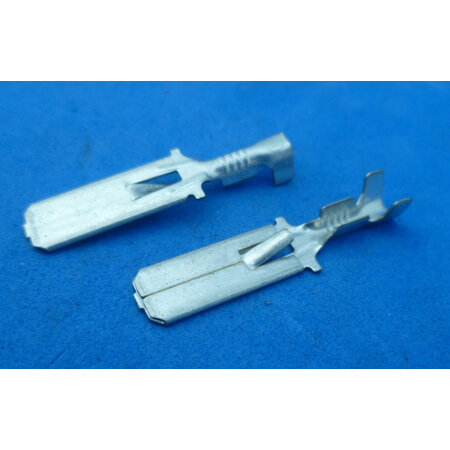 16424-02  6.3*0.8 mm male zonder gat