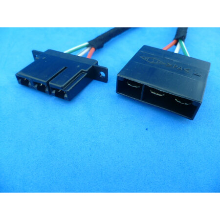 MMC3B-A connector 3 polig zwart