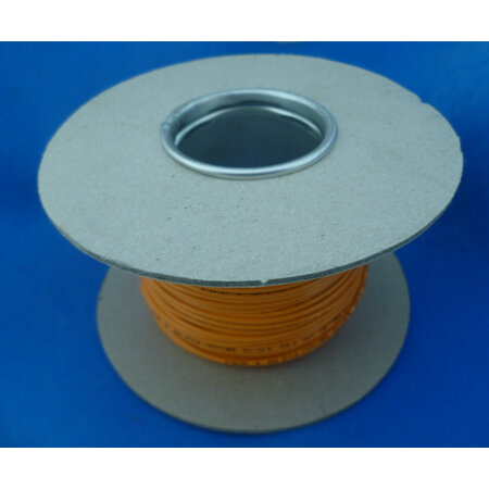 Draad 0,57 mm2 oranje 87 meter