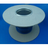 Draad 0,72 mm2 blauw/zwart 27 meter