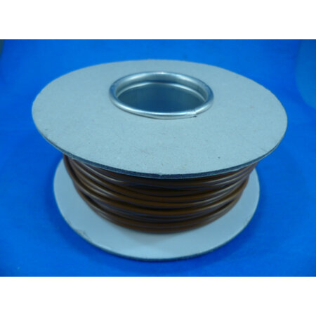Draad 2,5 mm2 bruin 50 meter (met knikjes)