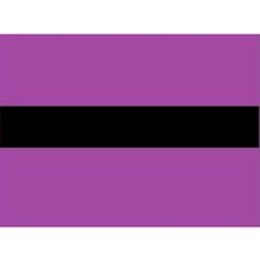 Draad 0.5 mm2 paars/zwart