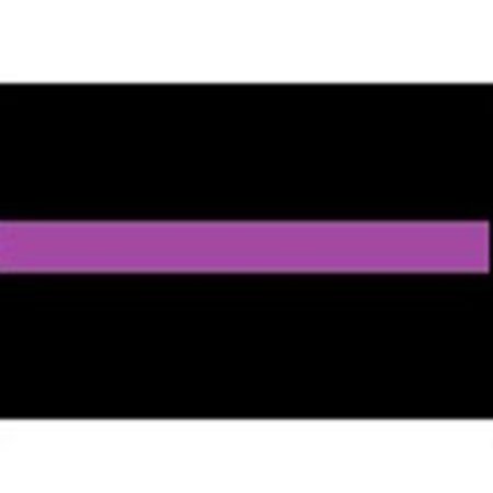 Draad 1.0 mm2 zwart/paars