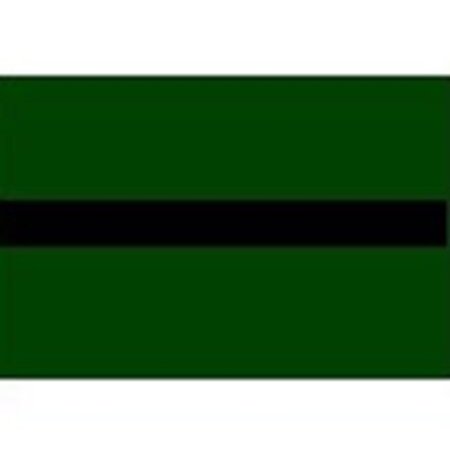 Draad 1.0 mm2 groen/zwart