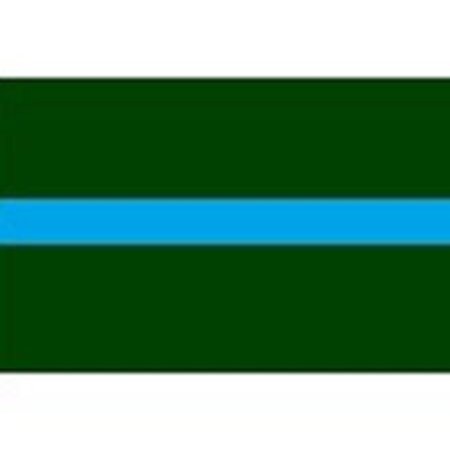 Draad 1.0 mm2 groen/blauw