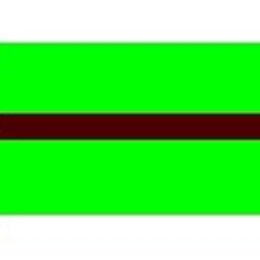 Draad 1.0 mm2 lichtgroen/bruin