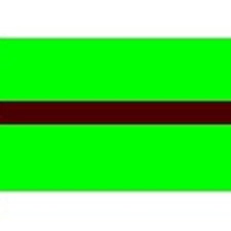 Draad 1.0 mm2 lichtgroen/bruin