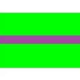 Draad 1.0 mm2 lichtgroen/paars