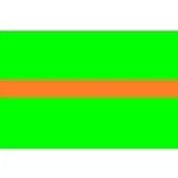 Draad 1.0 mm2 lichtgroen/oranje