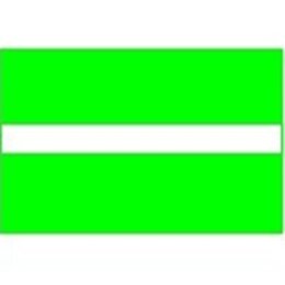 Draad 1.0 mm2 lichtgroen/wit