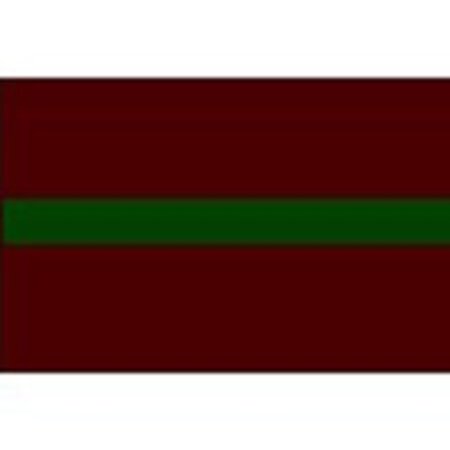 Draad 1.0 mm2 bruin/groen