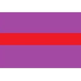 Draad 1.0 mm2 paars/rood