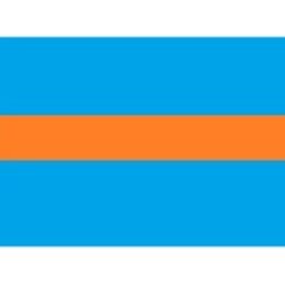 Draad 1.0 mm2 blauw/oranje