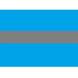 Draad 1.0 mm2 blauw/grijs