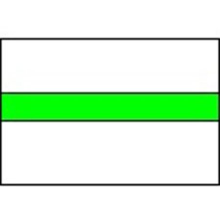 Draad 1.0 mm2 wit/lichtgroen