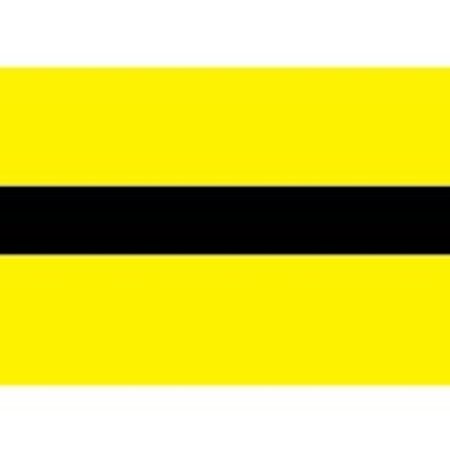 Draad 1.0 mm2 geel/zwart