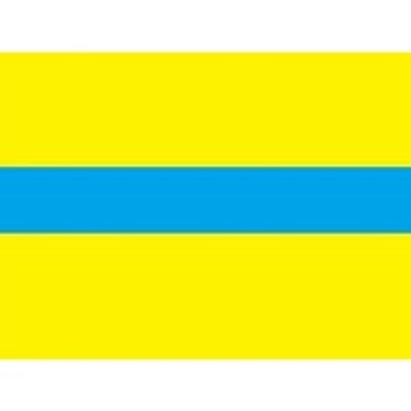 Draad 1.0 mm2 geel/blauw